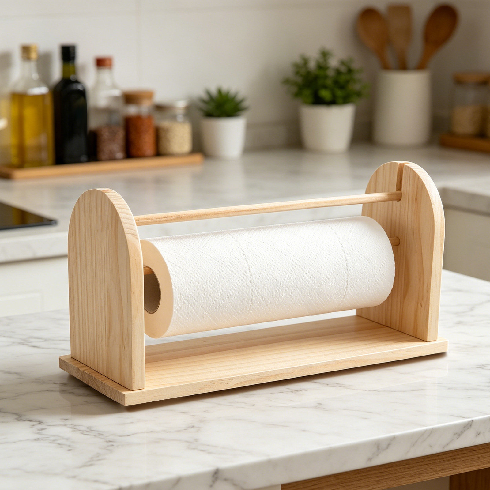 Wooden 16.5 Inch Tabletop Pape - огляд і ціна Papercraft Supply Ribbon